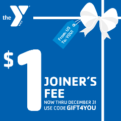 $1 Joiner's Fee thru December 31 with code GIFT4YOU